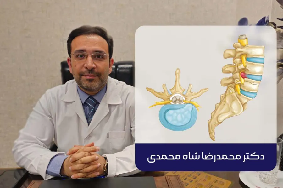 تشخیص دیسک کمر - دکتر محمدرضا شاه محمدی