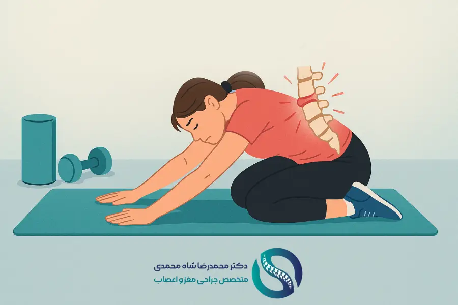 راهنمای تمرینات ورزشی برای جراحی کمر - دکتر محمدرضا شاه محمدی