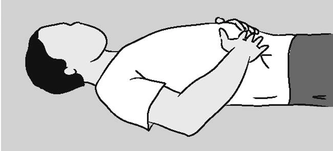 انقباض عضلات شکم (Abdominal Contraction) - ورزش های بعد از عمل دیسک کمر